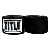 Handwraps Title Boxing Traditional Weave 180" Black (2"x180 inch/4.5m)